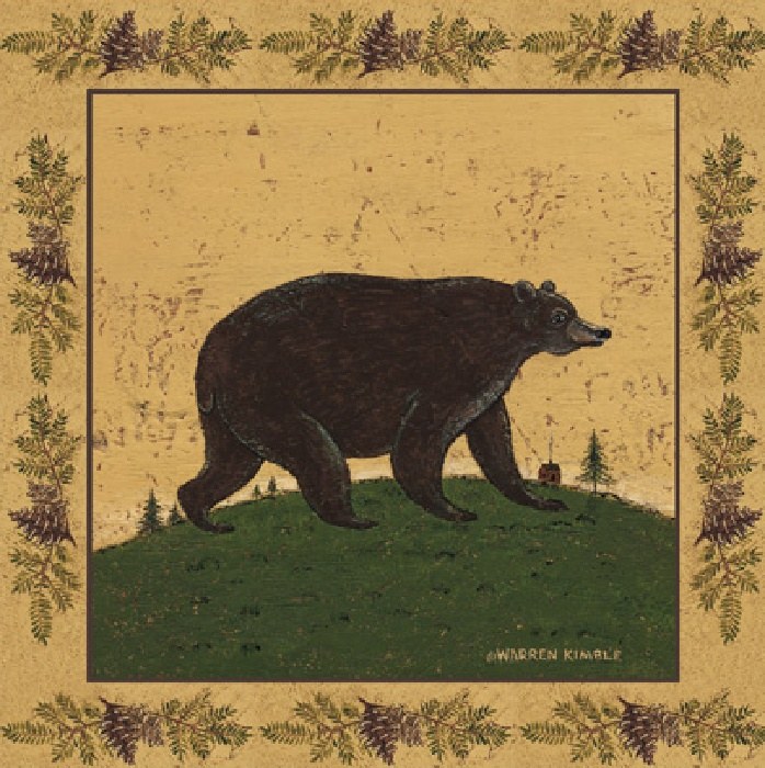 Warren Kimble Folk Bear